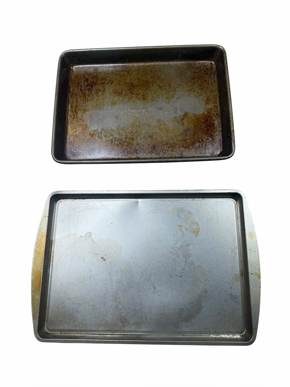 Set of 2 Non-Stick Metal Cookie Baking Sheets